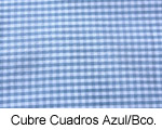 Cubre Cuadros Azul y Blanco